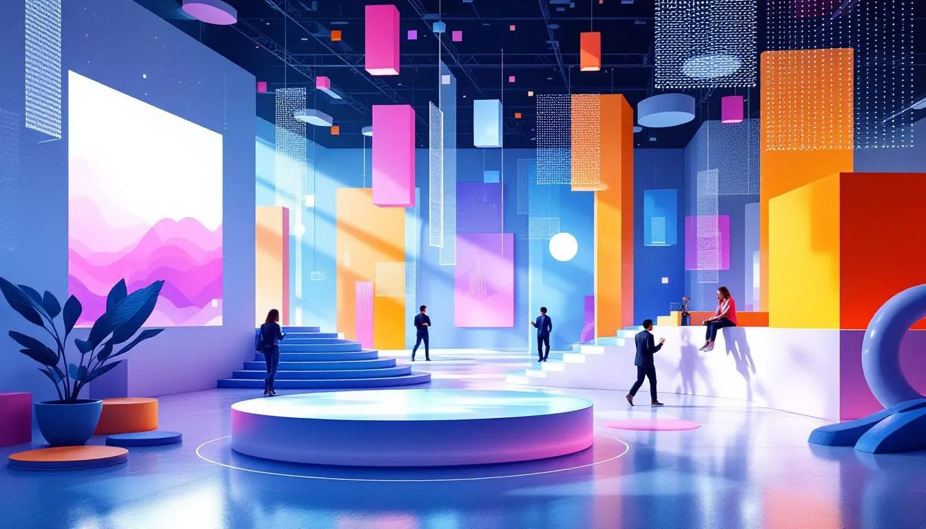 An immersive experiential marketing event that attracts potential customers.